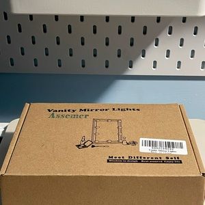 vanity mirror lights assemer